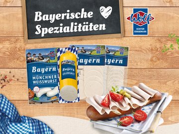 Traditionelle Bayerische Spezialitäten